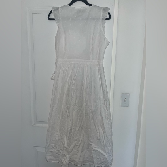 Loft white eyelet midi dress - Picture 2 of 5